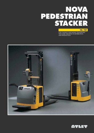 NOVA PEDESTRIAN STACKER - MarketStore - Atlet