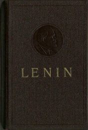 Collected Works of V. I. Lenin - Vol. 26 - From Marx to Mao