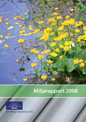 Miljorapport 2008.indd - SÃ¸r-Norge Aluminium AS