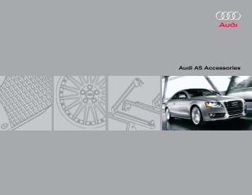 Audi A5 Accessories