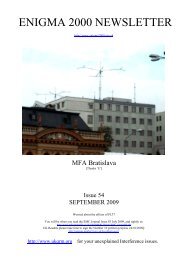 Issue 72 - Mystery Signals - Support
