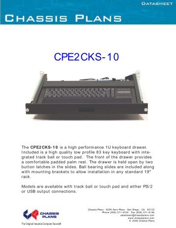 CPE2CKS-10 - Chassis Plans