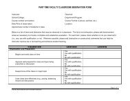 Classroom Observation Form