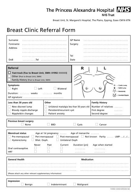 BREAST CLINIC REFERRAL FORM pf3