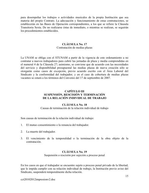 Contrato Colectivo Trabajo - 10/08/2013 03:41:11 am -0500 ...