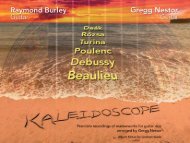 Download Kaleidoscope CD Full-Color Digital Booklet (PDF)