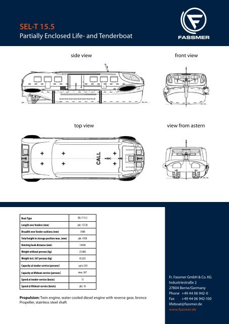 SEL-T 15.5 - Fr. Fassmer GmbH & Co. KG