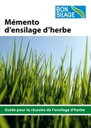 MÃ©mento d'ensilage d'herbe