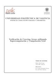 Verificación de Covering Arrays utilizando Supercomputación y la ...