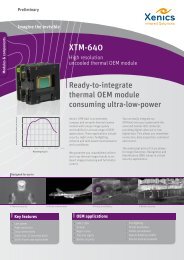 XTM-640 - XenICs