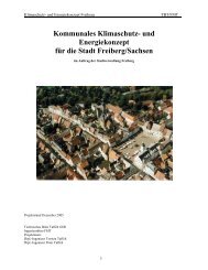 Kommunales Klimaschutz- und Energiekonzept für die Stadt ...