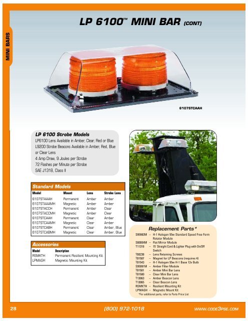 PSE AmberÃ‚Â® The Brightest Lights for Warning and Safety