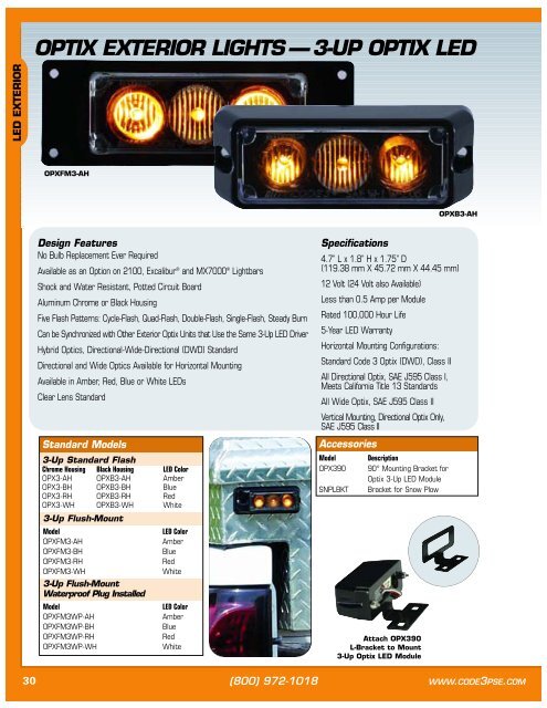 PSE AmberÃ‚Â® The Brightest Lights for Warning and Safety