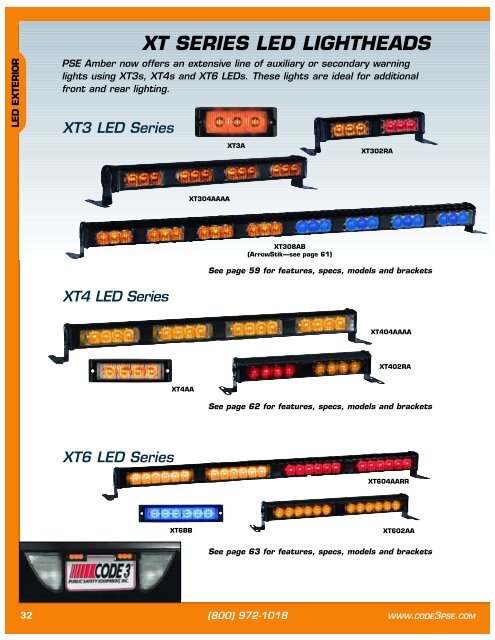 PSE AmberÃ‚Â® The Brightest Lights for Warning and Safety