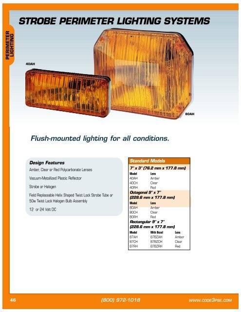 PSE AmberÃ‚Â® The Brightest Lights for Warning and Safety