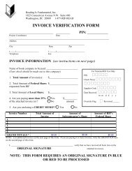 IVF Form - Reading Is Fundamental