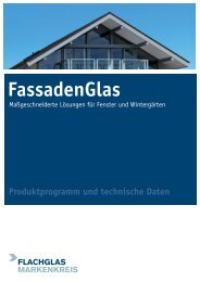 Technik Poster FassadenGlas (PDF 1.2 MB) - FLACHGLAS Wernberg