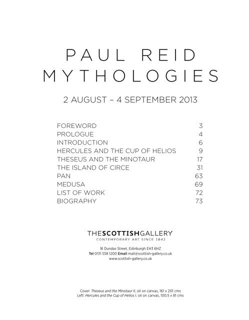 Mythologies - The Scottish Gallery