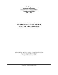 surat-surat dan salam kepada para suster - Missionary Sisters ...