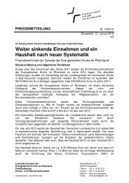 20120112 PM Finanzen - Ev. Kirchenkreis an der Agger