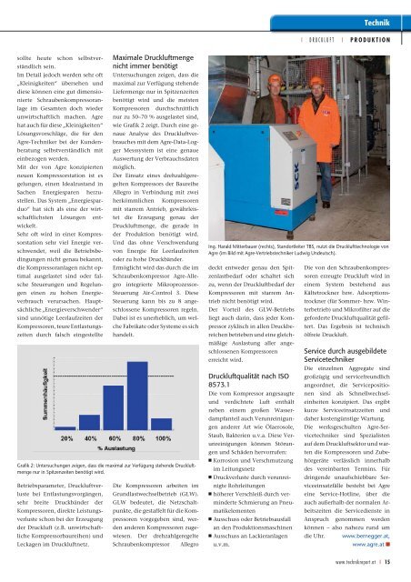 Komplette Anlagenbeschreibung - AGRE Kompressoren