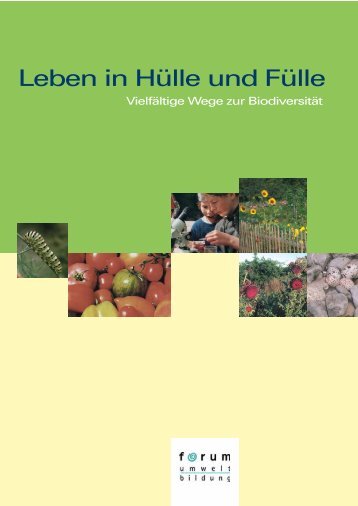 Download der gesamten Publikation als pdf - Forum Umweltbildung