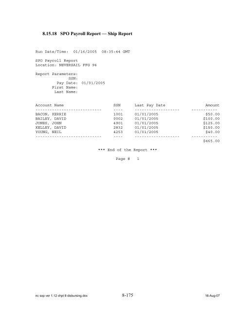 Navy Cash Standard Operating Procedures - Financial Management ...