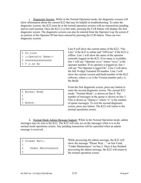 Navy Cash Standard Operating Procedures - Financial Management ...