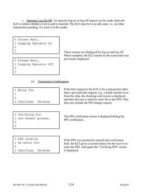 Navy Cash Standard Operating Procedures - Financial Management ...