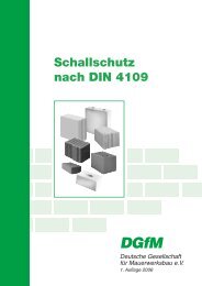Schallschutz nach DIN 4109 - Deutsche Gesellschaft für ...