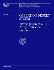 OSI-95-10 Operation Desert Storm - Justia GAO Reports