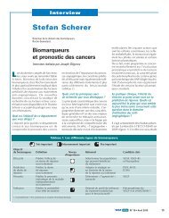 Biomarqueurs et pronostic des cancers - John Libbey Eurotext