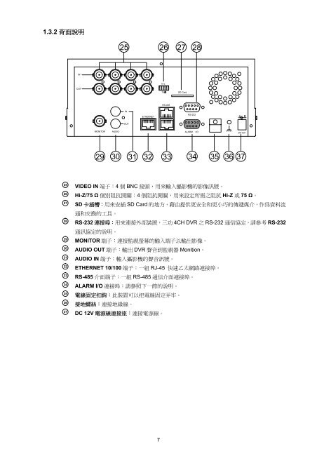 使用手册 - appro technology inc.