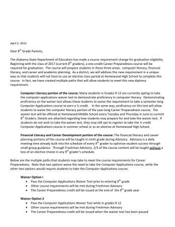 How to write an application letter 8th grade