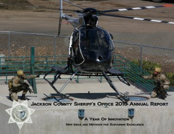 Jackson County Sheriff's Office 2010 Annual Report