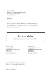 Lerntagebücher - Studienseminar Eschwege