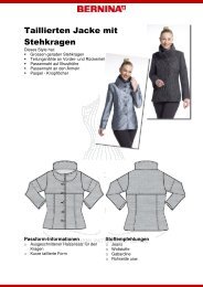 Modifikation taillierte Jacke