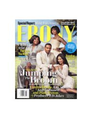 Ebony Magazine Life Through a Different Lens - Merlyna Adams