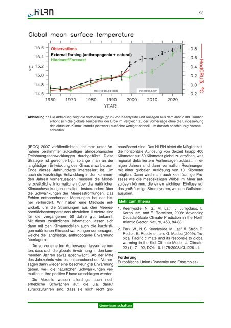 Forschung im HLRN-Verbund 2011