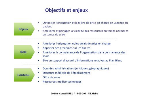 39e conseil ROR - COLMU