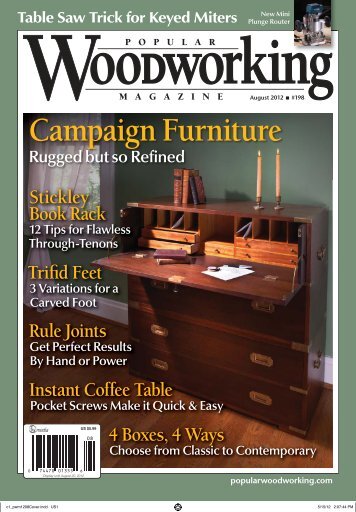 Campaign Furniture - Popular Woodworking Magazine