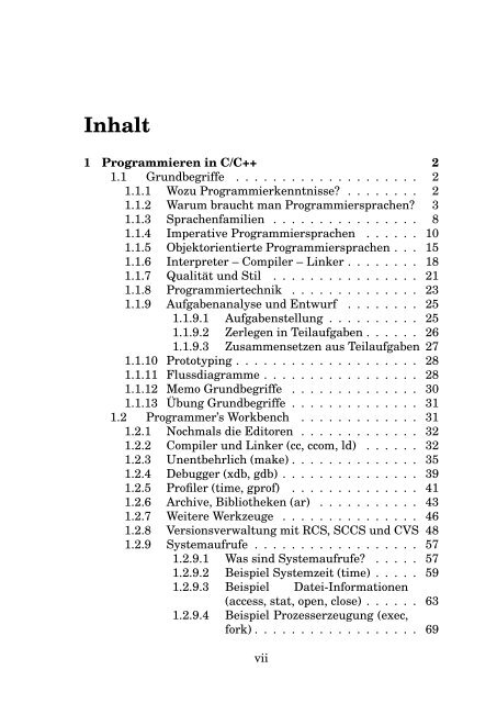 EinfÃ¼hrung in C/C++ - Alex-weingarten.de