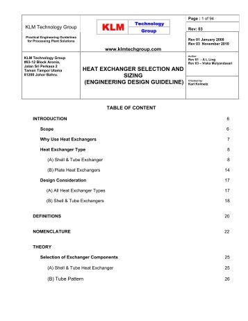 Engineering Design Guidelines For Control Valve Sizing Engineering Design Guidelines For Control Valve Sizing