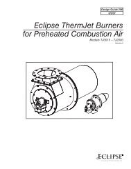 Eclipse ThermJet Burners for Preheated Combustion Air - Power ...
