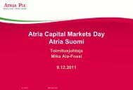 Mika Ala-Fossi / Atria Suomi - Atriagroup.com