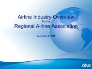 here - Regional Airline Association
