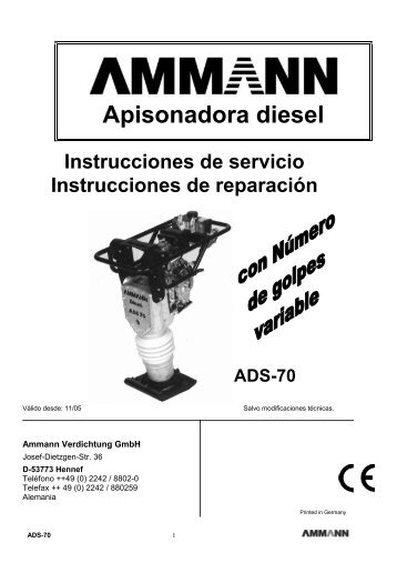 Apisonadora diesel - SimmaRent