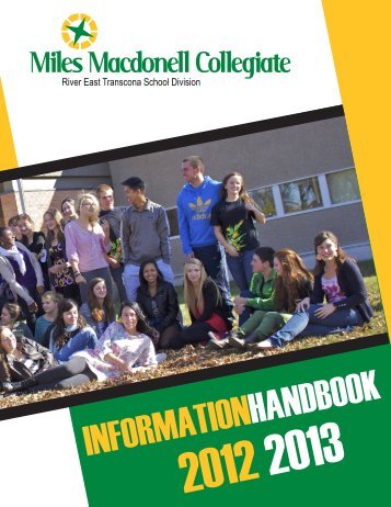 Miles Macdonell Collegiate - River East Transcona School Division