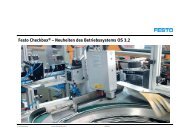 Festo CheckboxÂ® â Neuheiten des Betriebssystems OS 3.2