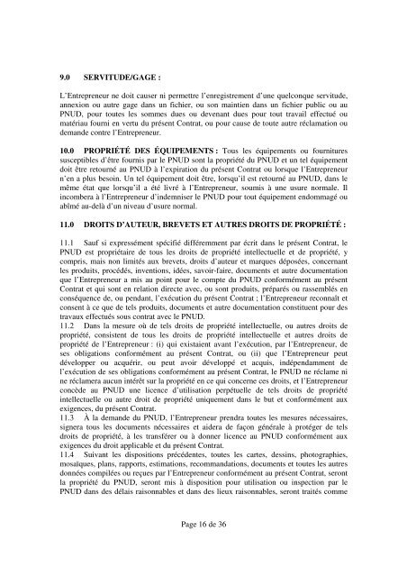 Page 1 de 36 Invitation Ã  soumissionner RÃ©f ... - mediacongo.net